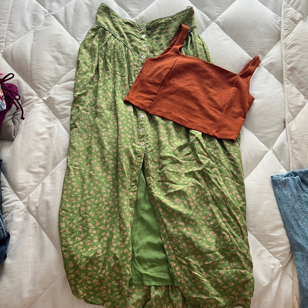 Free People Maxi & Beyond Yoga Crop top set  *Free Shipping*